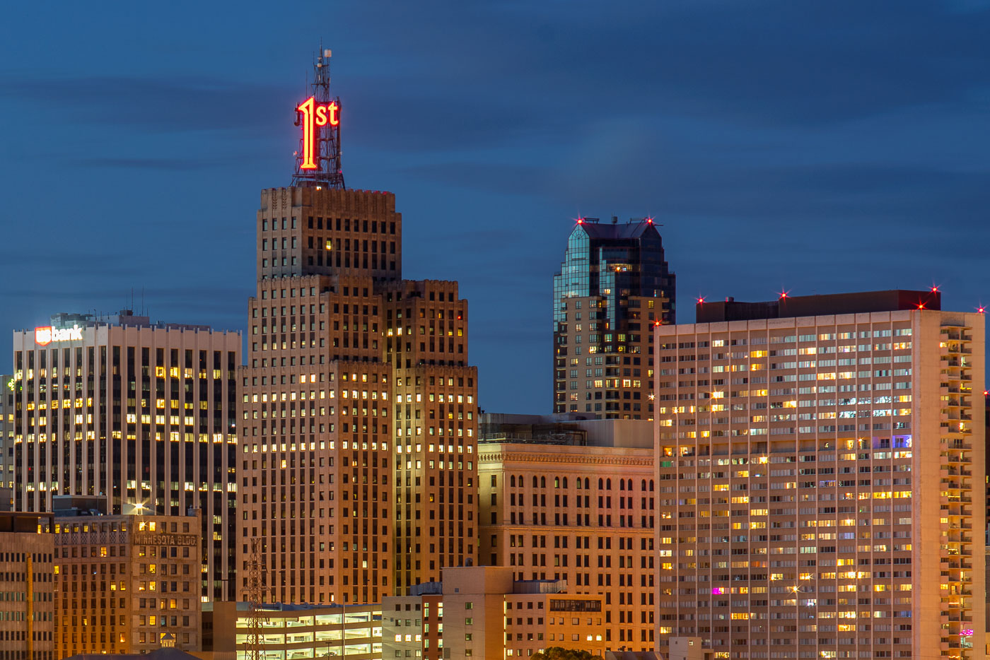First National Bank Building in St Paul