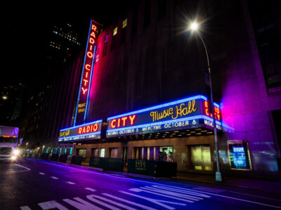 Radio City Music Hall Marquee, New York City