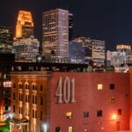 The Downtown Minneapolis Skyline as seen from the North Loop.