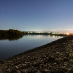 The Mississippi River in South St. Paul.