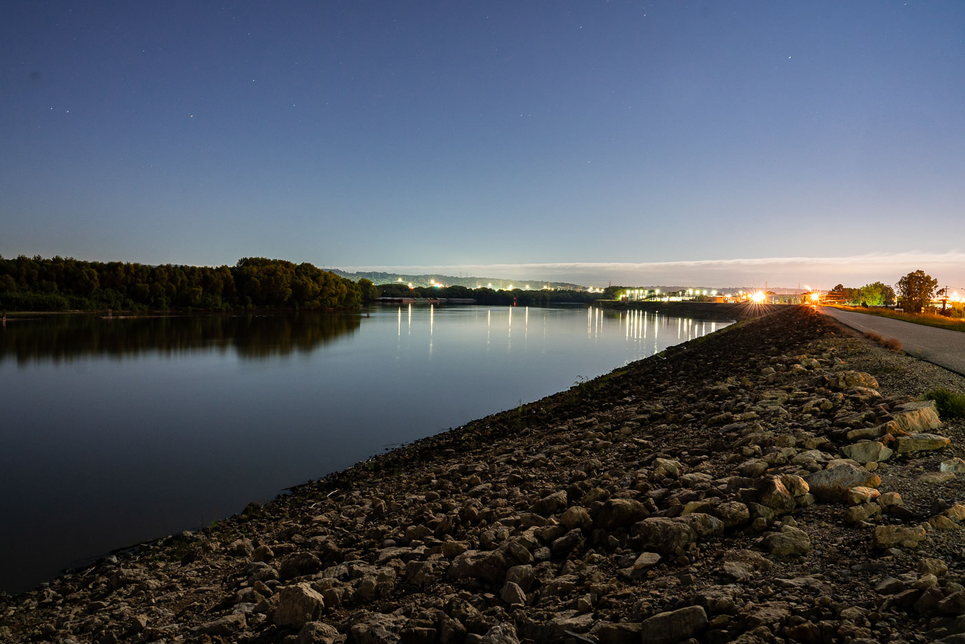 Mississippi River in South St Paul