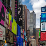 Broadway and 45th in Times Square, New York City