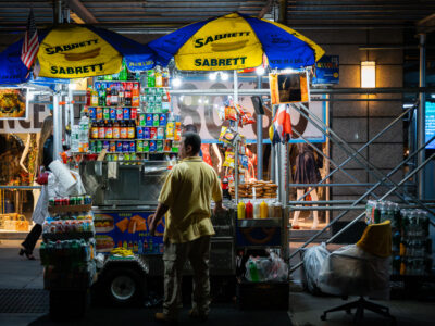 Sabrett Hot Dog Cart, New York City