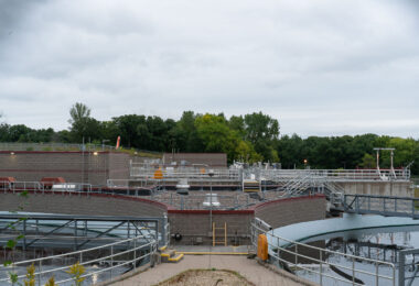 Wastewater treatment plant in Cottage Grove Minnesota.