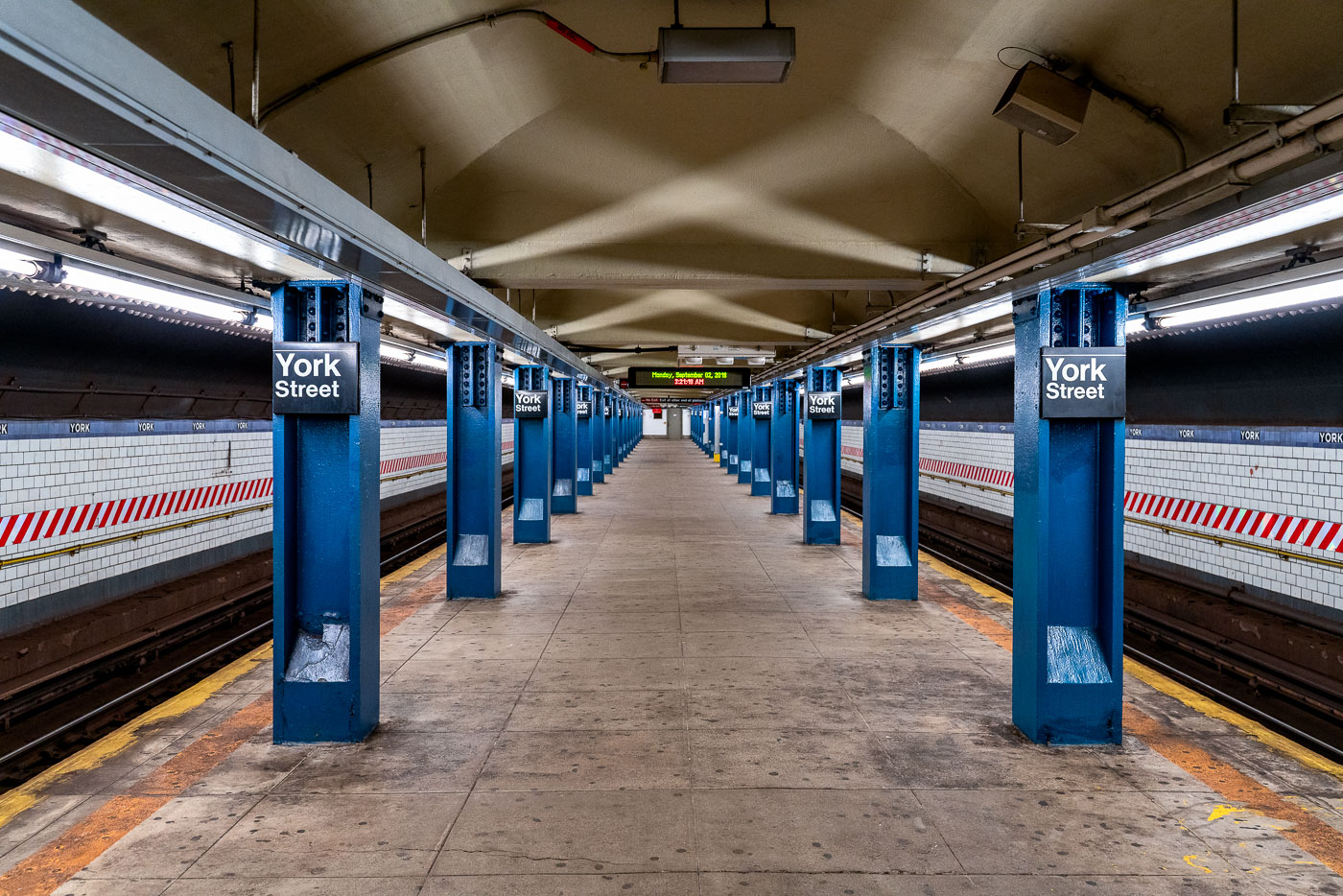 York Street Station in NYC