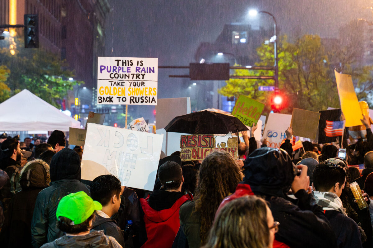 Minneapolis Protest Against Trump Rally, October 2019