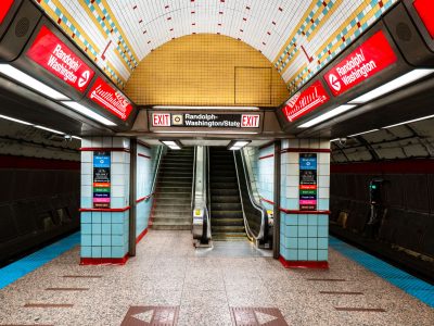 Randolph-Washington/State Exit, Chicago CTA Subway