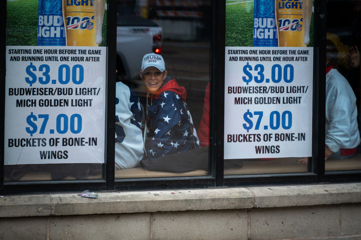 Minneapolis Bar Patron Before Trump Rally, Oct 10, 2019