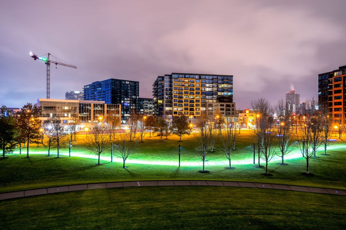 Gold Medalk Park near Downtown Minneapolis