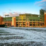 Lambeau Field, home of the Green Bay Packers.