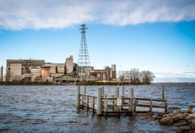 J. P. Pulliam Generating Station was an electrical power station powered by sub-bituminous coal, which could also be substituted by natural gas. It was located in Green Bay, Wisconsin in Brown County. The plant was named after the former Wisconsin Public Service Corporation president John Page Pulliam (–June 15, 1951). The plant units were connected to the power grid via 138 kV and 69 kV transmission lines. The remaining coal units on site were decommissioned in 2018 leaving only the natural gas fired P31 unit active at the site.
