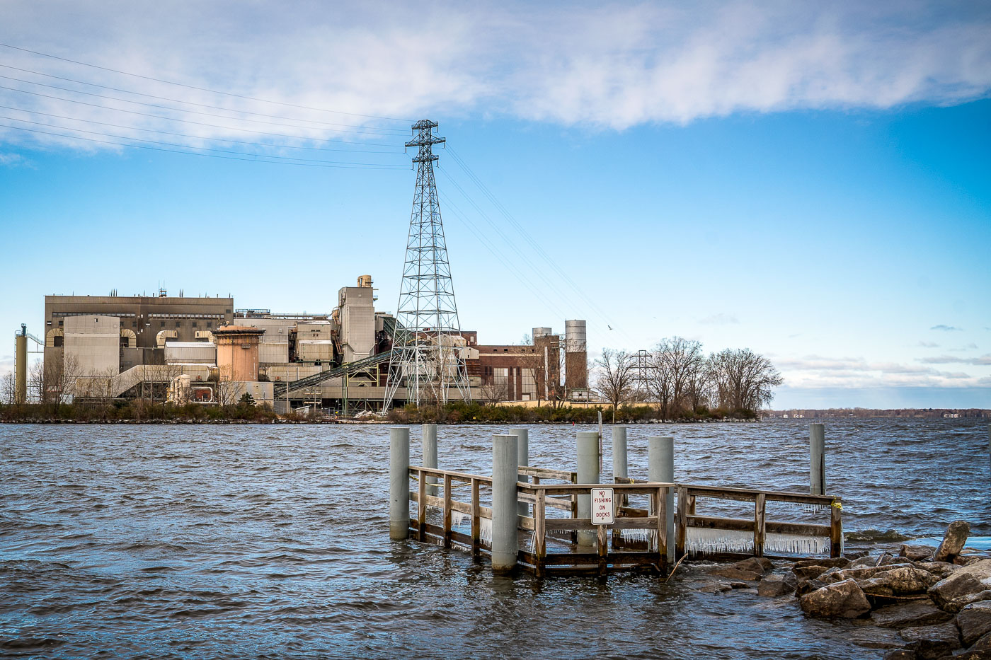 J. P. Pulliam Generating Station was an electrical power station powered by sub-bituminous coal, which could also be substituted by natural gas. It was located in Green Bay, Wisconsin in Brown County. The plant was named after the former Wisconsin Public Service Corporation president John Page Pulliam (–June 15, 1951). The plant units were connected to the power grid via 138 kV and 69 kV transmission lines. The remaining coal units on site were decommissioned in 2018 leaving only the natural gas fired P31 unit active at the site.