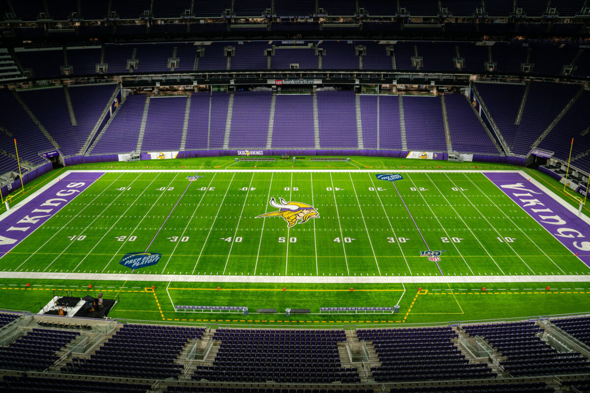 U.S. Bank Stadium Field, Minneapolis, Home of the Minnesota Vikings