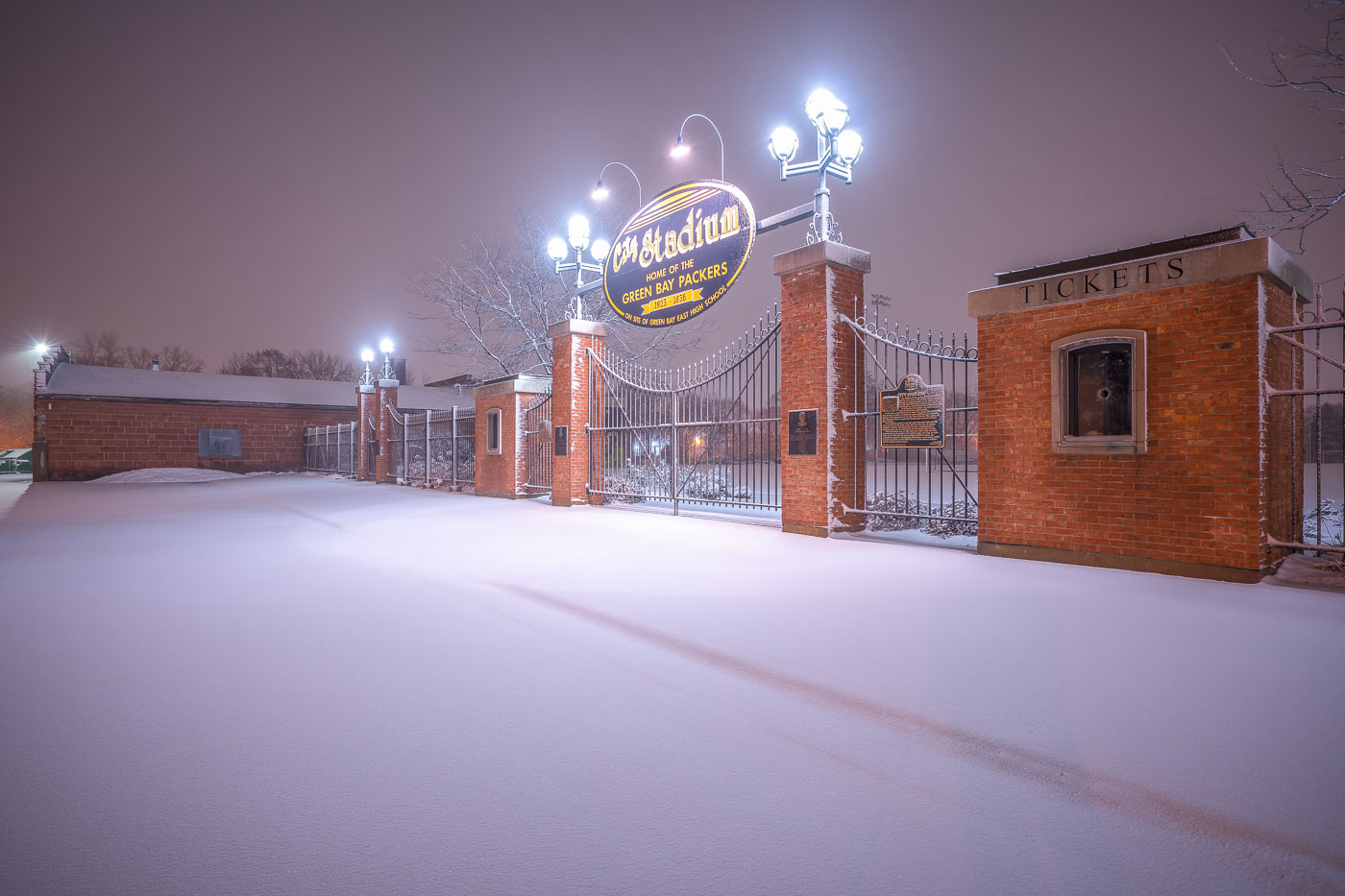 City Stadium, original home of the Green Bay Packers