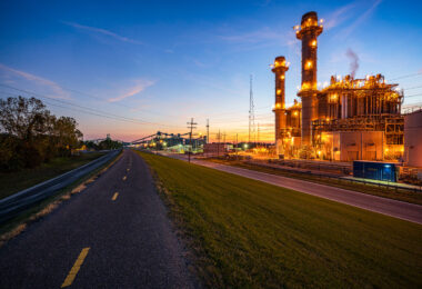 Entergy Corp’s natural gas-fired unit at the Ninemile power plant in Westwego. The 560-megawatt unit (known as Ninemile 6) went online in December of 2014 after a construction cost of $655 million.