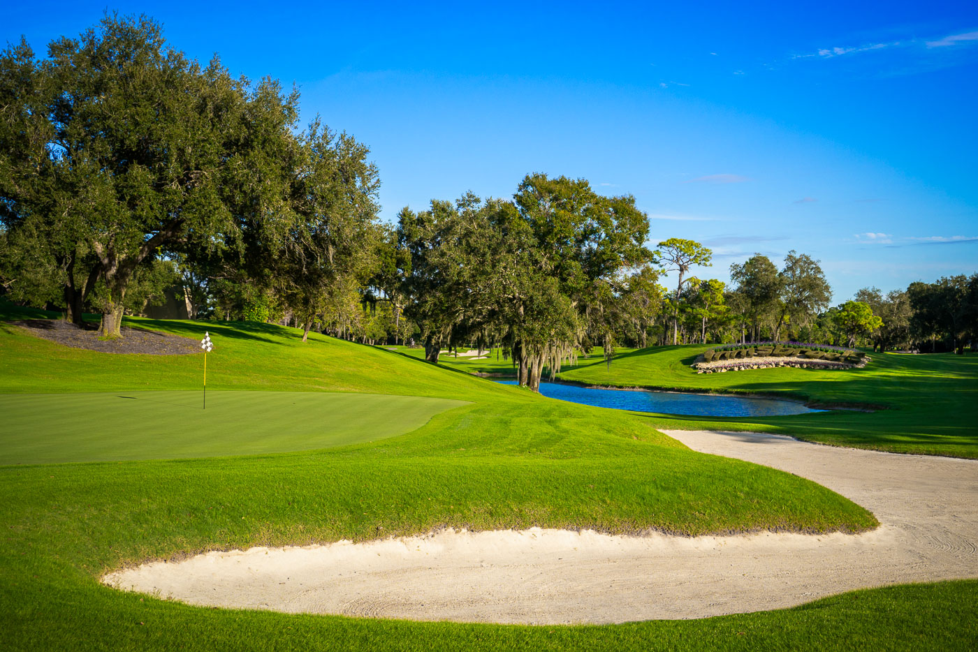 Green grass at Copperhead Course at Innisbrook