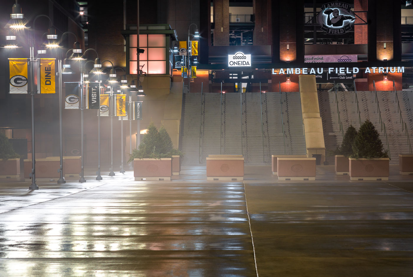 Oneida Nation Entrance at Lambeau Field