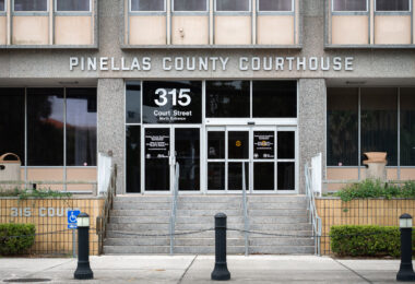 The Pinellas County Courthouse located at 315 Court Street, Clearwater, Florida.