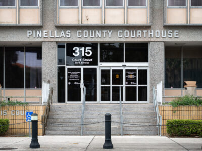 Pinellas County Courthouse, North Entrance, Clearwater, Florida