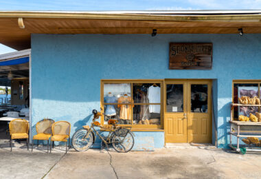 Sponge Diver Supply store in Tarpon Springs, Florida.