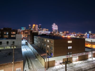 The Salvation Army, Minneapolis at Night