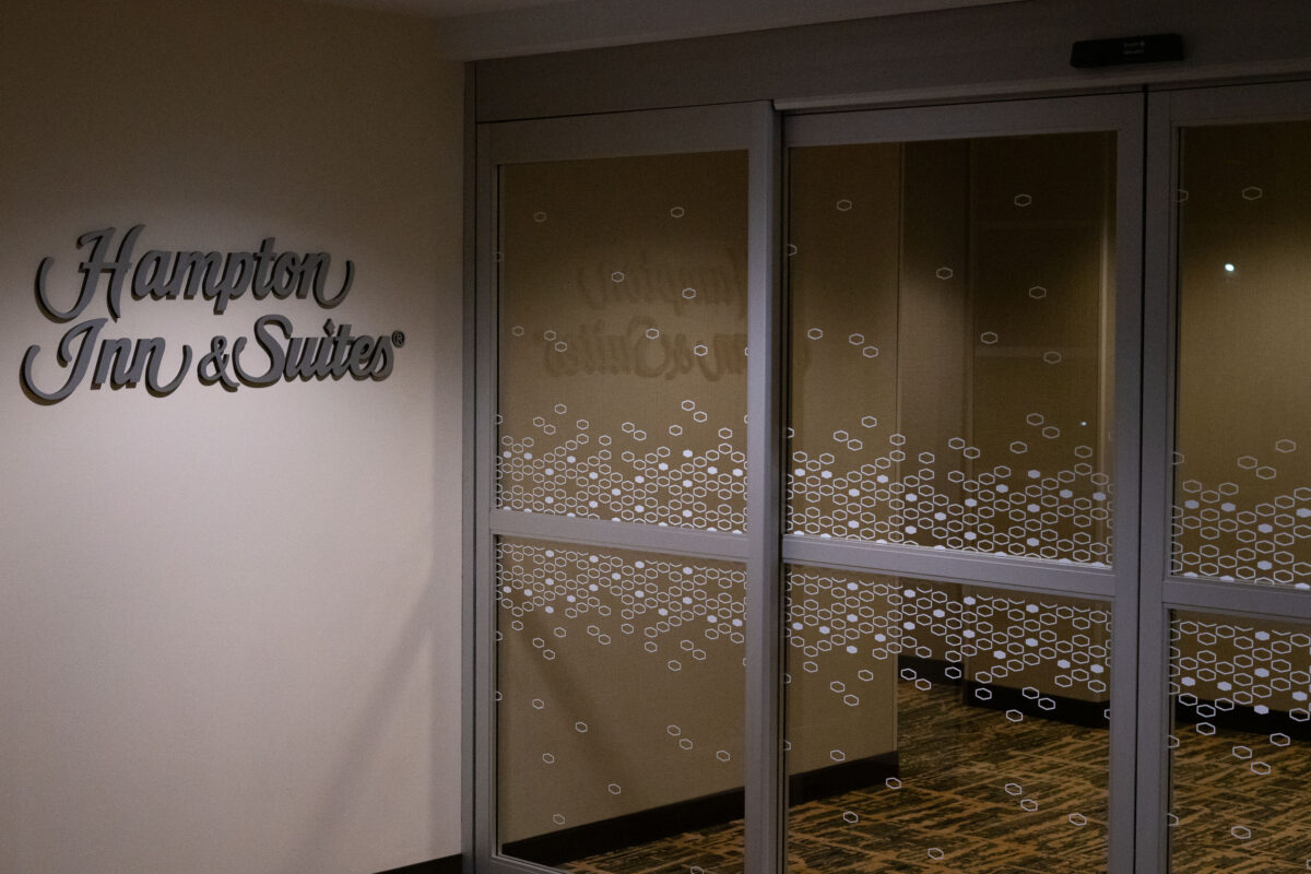 Hampton Inn & Suites Entrance, Downtown Minneapolis