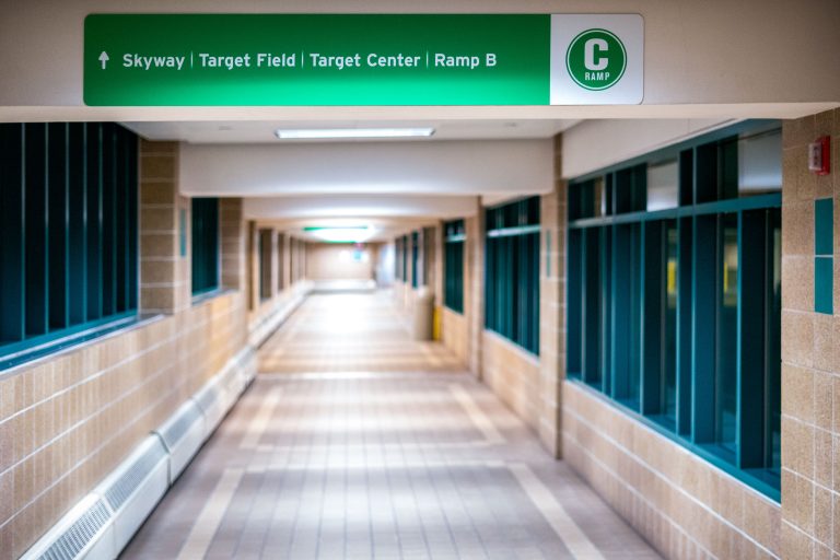 Ramp C Skyway to Target Field and Target Center, Minneapolis