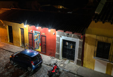 A convenience store in Antigua, Guatemala.