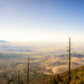 The view from Acatenango Volcano near Antigua Guatemala.