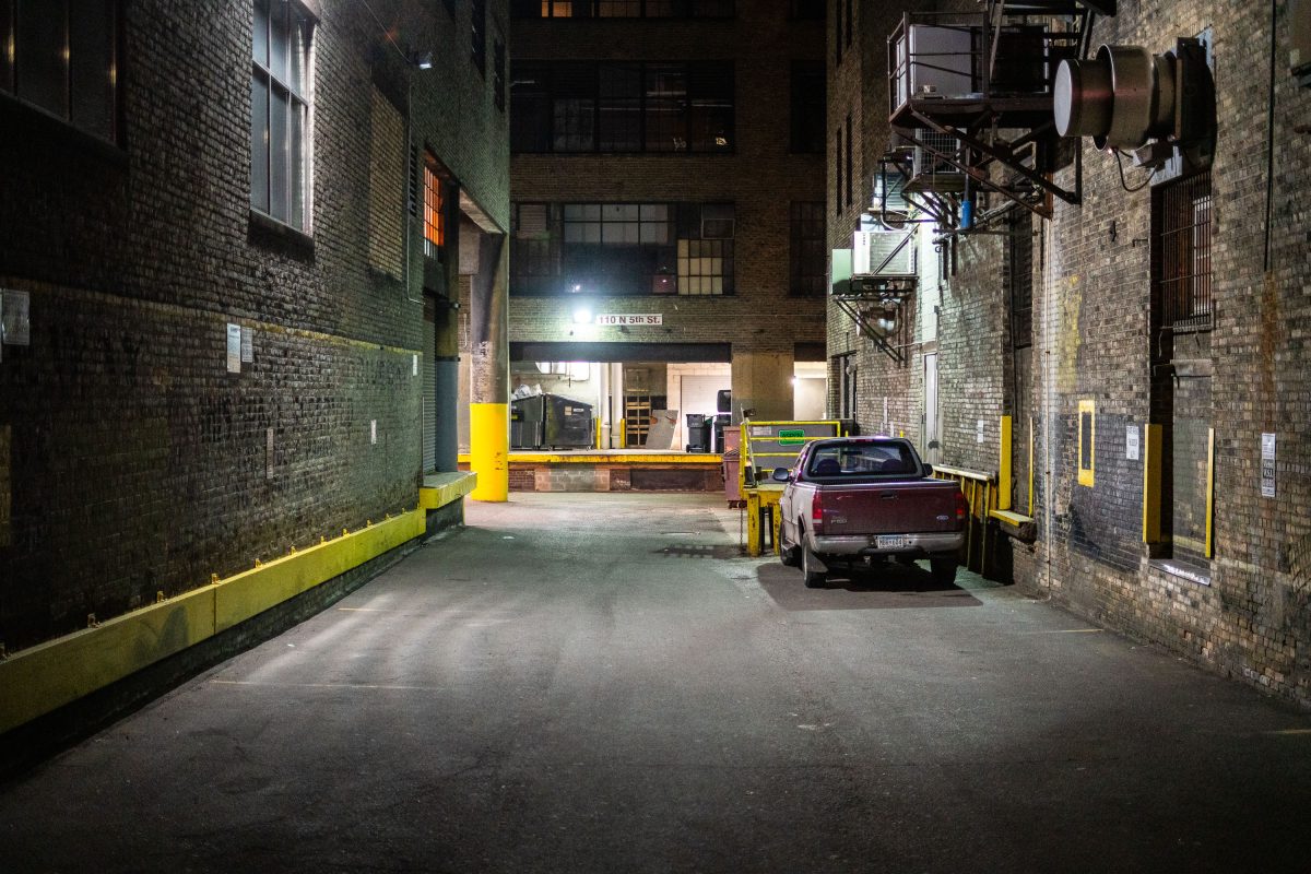 An Alley in Downtown Minneapolis