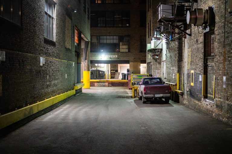 An Alley in Downtown Minneapolis