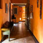 Inside Casa Bella Boutique Hotel in Antigua, Guatemala.