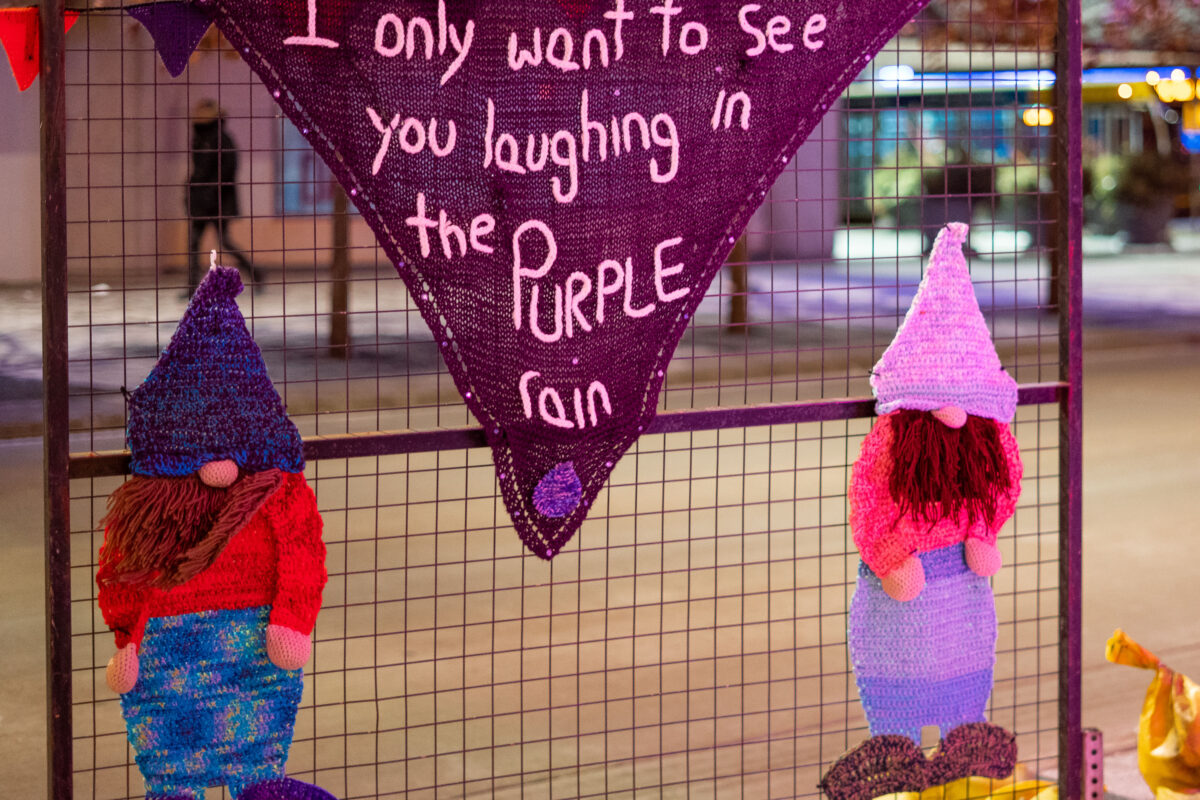 Laughing in the Purple Rain