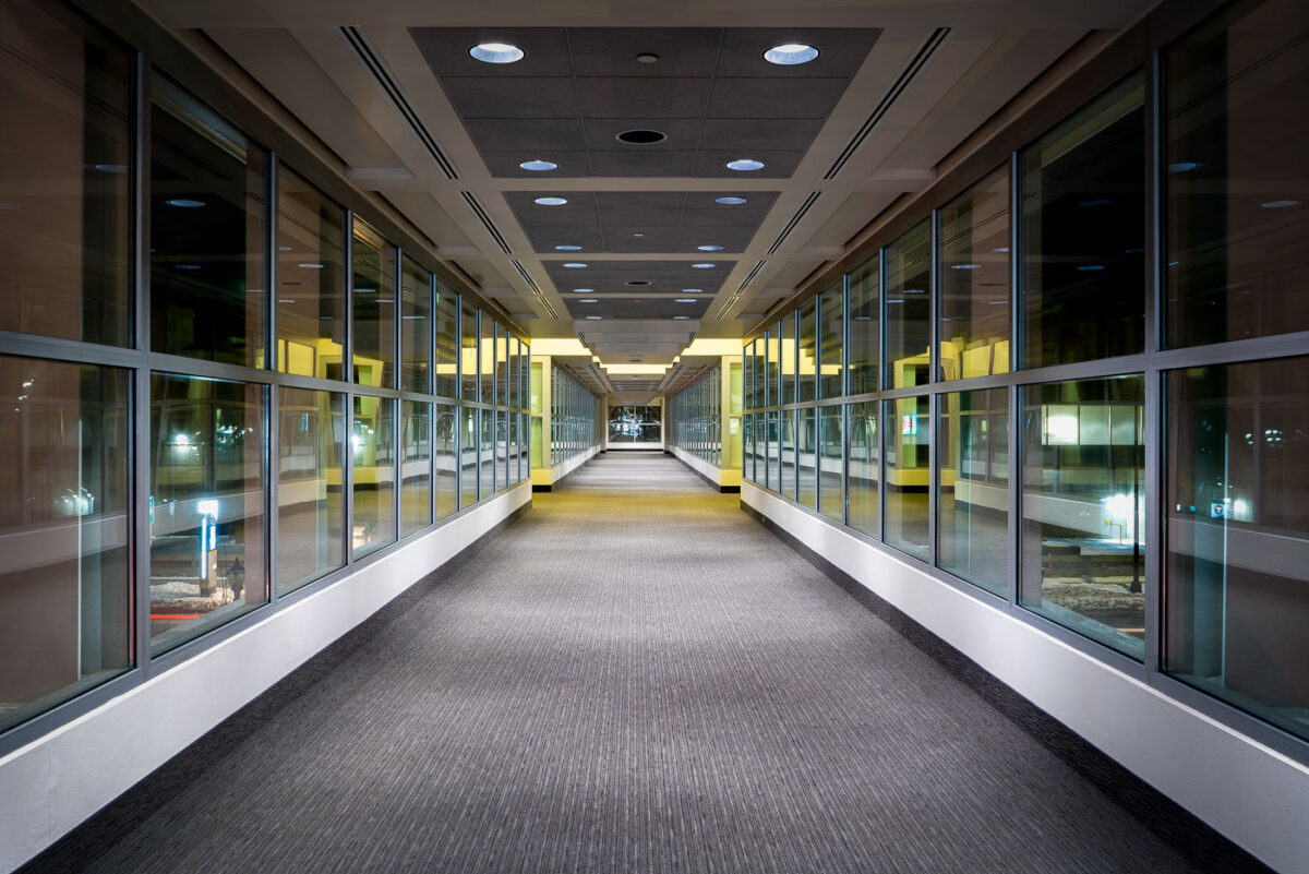 Skyway in downtown Minneapolis near SPS Tower.