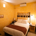 A hotel room in Antigua Guatemala.