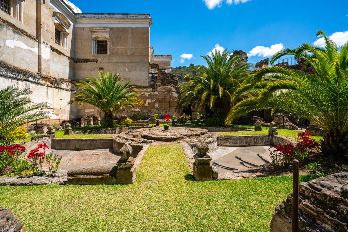San Francisco Convent Ruins Garden, Antigua Guatemala