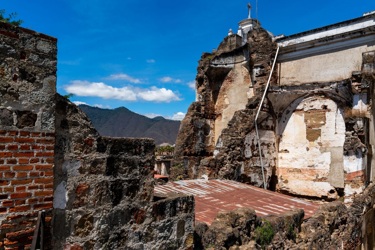 San Francisco el Grande Ruins in Antigua Guatemala