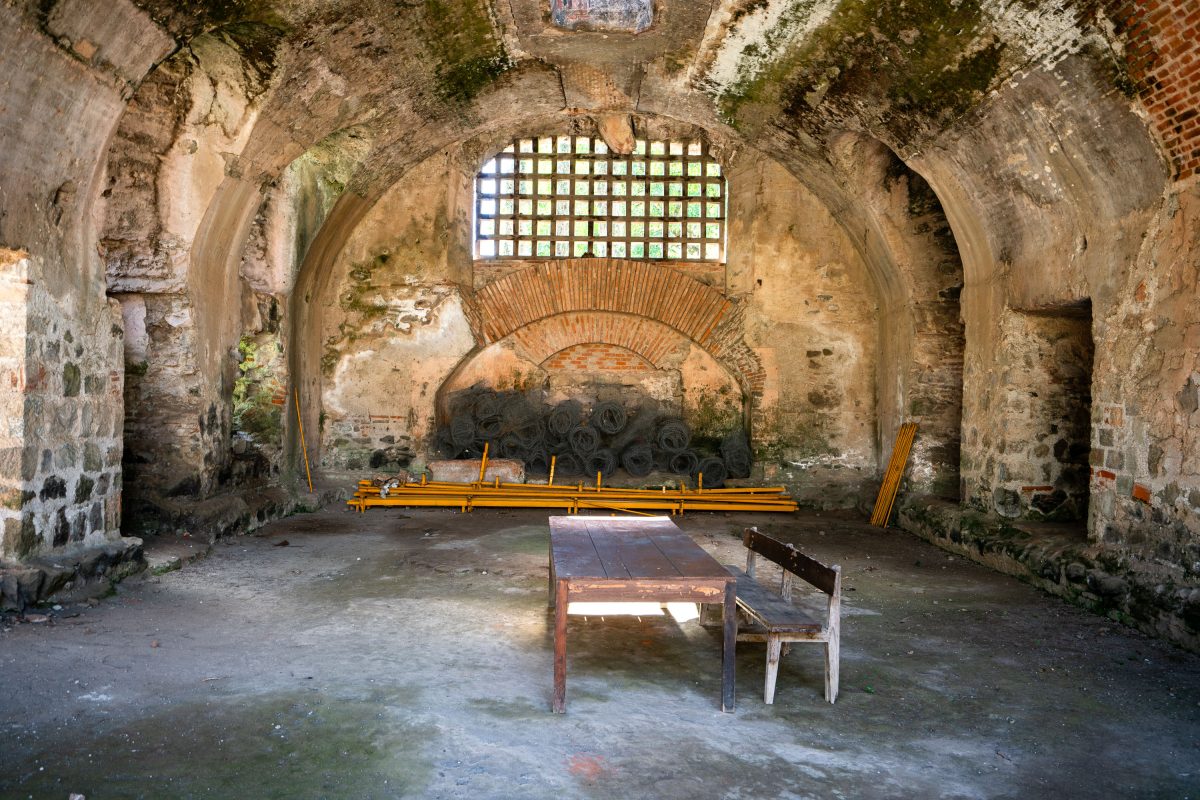 Vaulted Hall, San Francisco el Grande Convent, Antigua Guatemala