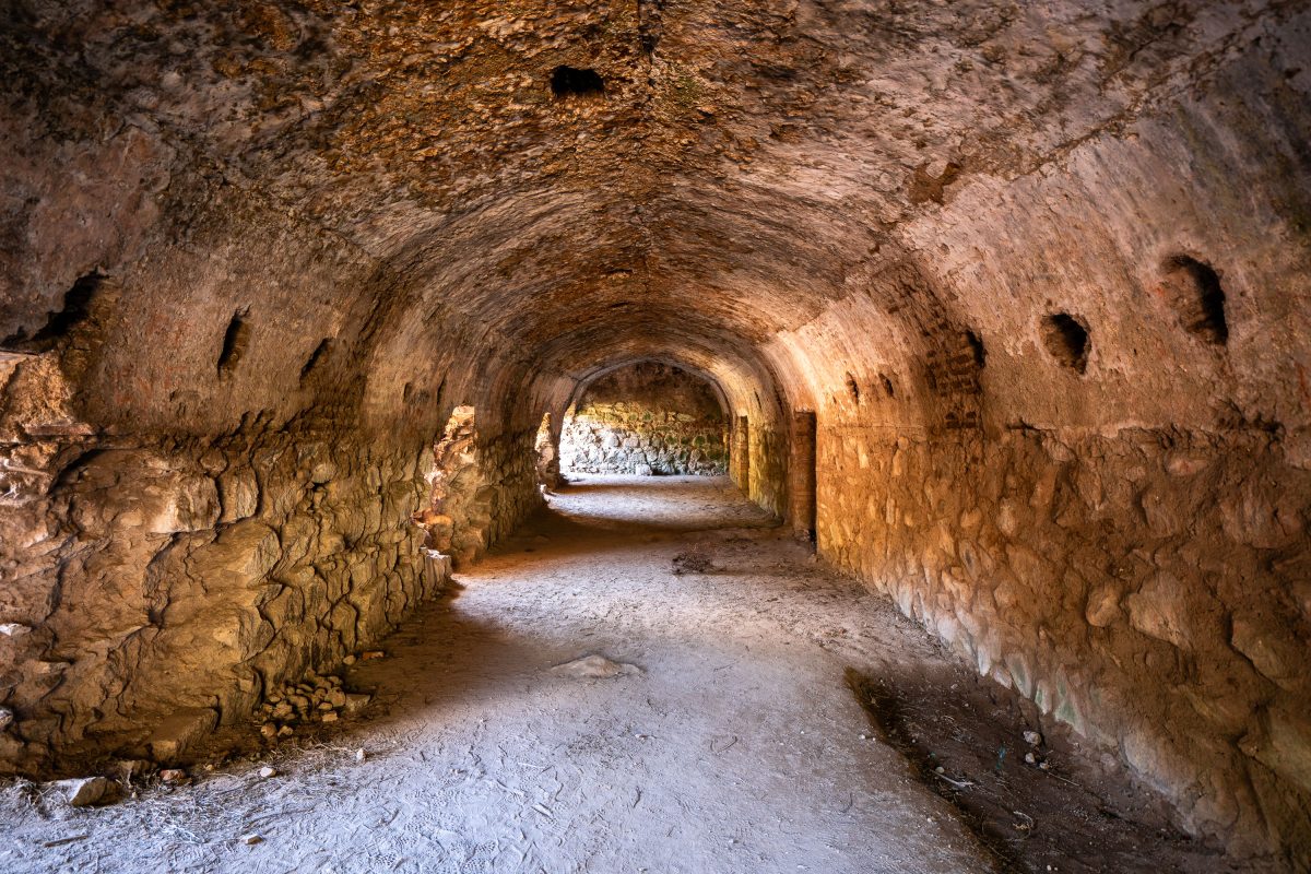 Vaulted Passage, San Francisco el Grande Convent, Antigua