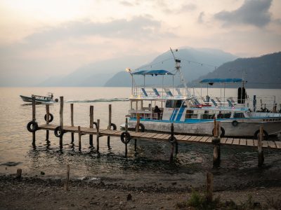 Panajachel Pier Boats, Lake Atitlán, Guatemala