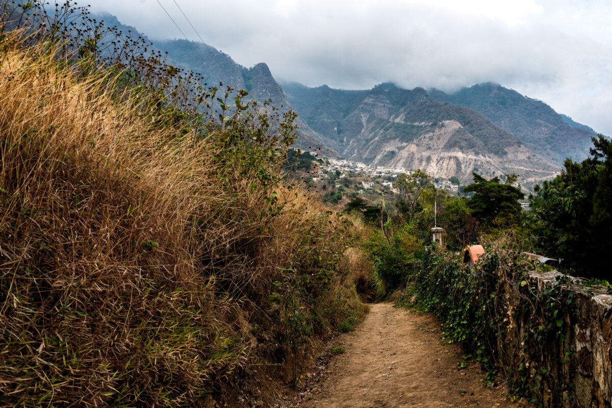 Mountain Path, Santa Cruz, Guatemala