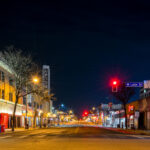 Hennepin Ave and Lake St in Minneapolis during the covid-19 shutdown.