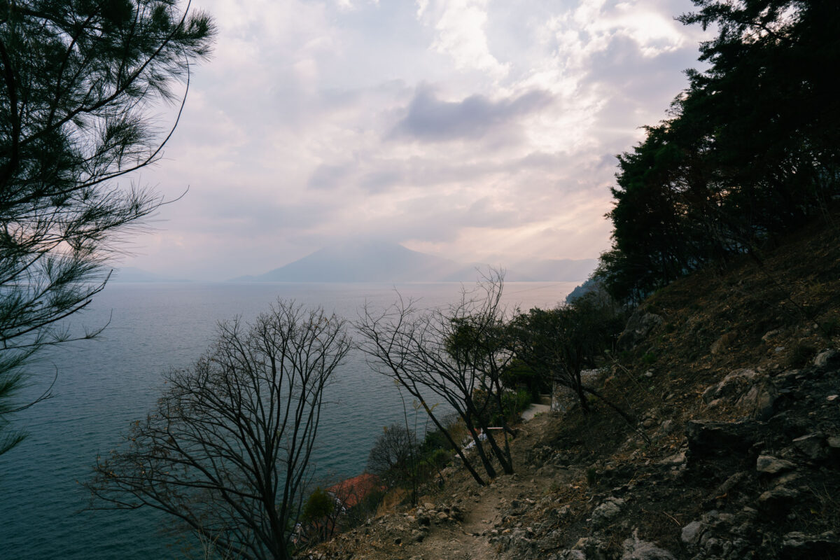 Santa Cruz Hiking Trail, Lake Atitlan, Guatemala