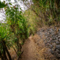 Hiking between Jaibalito and Santa Cruz Guatemala.