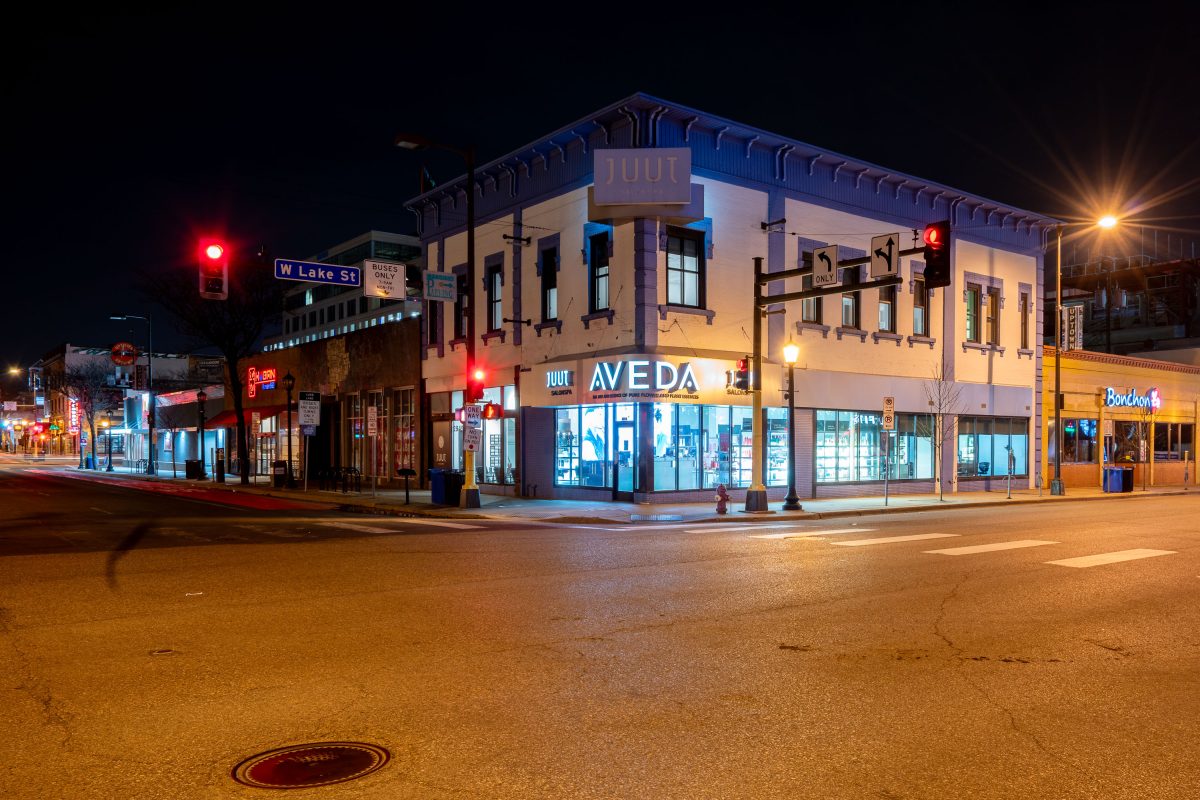 JUUT Aveda Salon at Lake Street and Hennepin Avenue