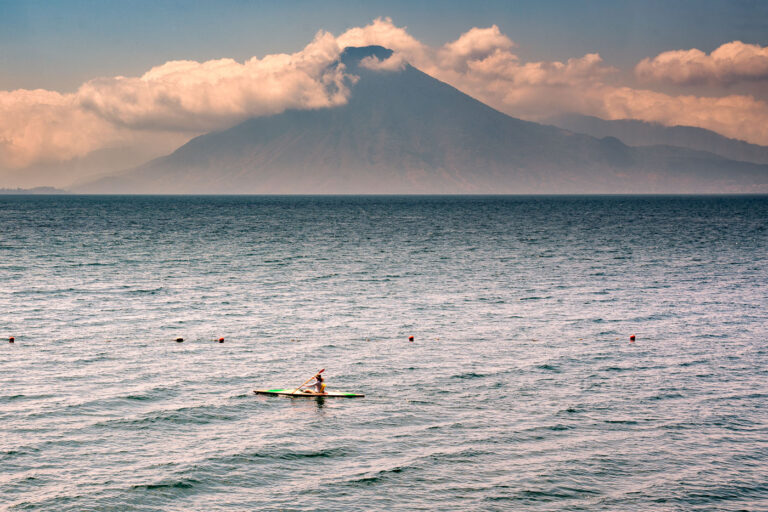 Kayak in Lake Atitlán, Guatemala 1 Lake Atitlán, Guatemala