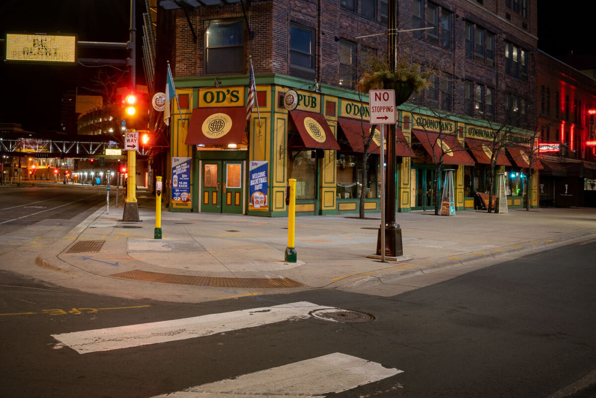 O'Donovan's Pub in downtown Minneapolis across from First Avenue music hall.