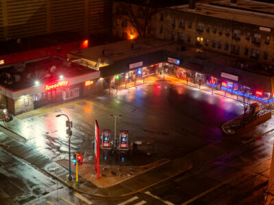 Empty Speedway Gas Station, Loring Park, Minneapolis, COVID-19