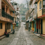 Street in San Pedro Laguna, Guatemala.