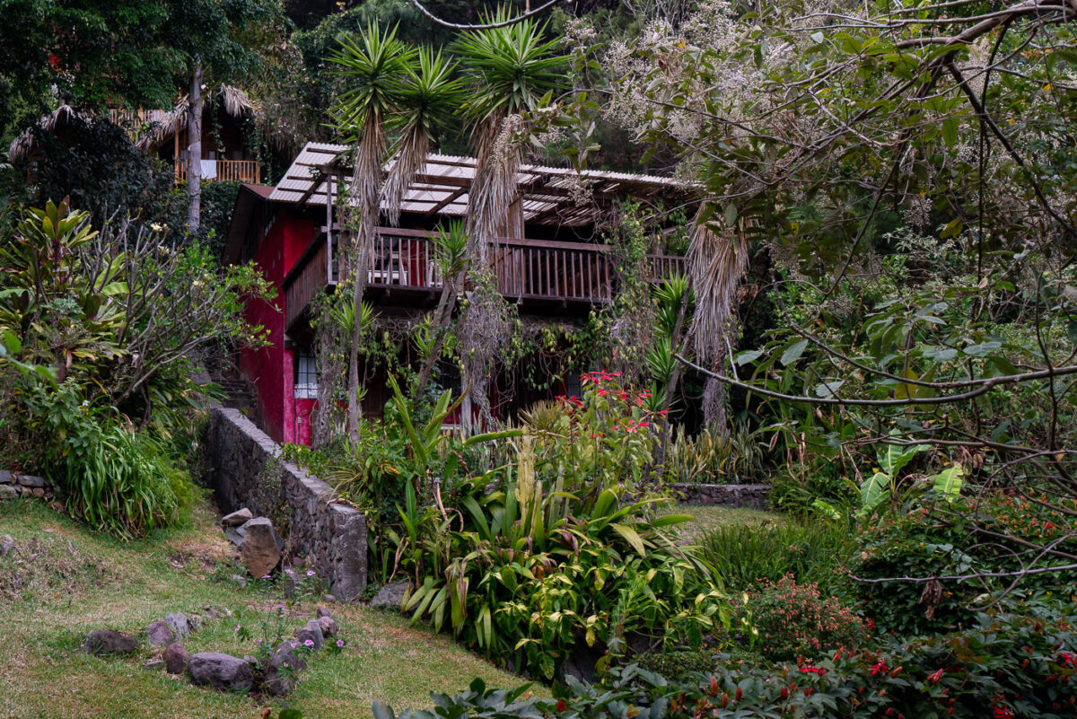 Lake Atitlan in Santa Cruz, Guatemala